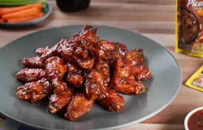 Alitas en Salsa de Piña Alitas en Salsa de Piña