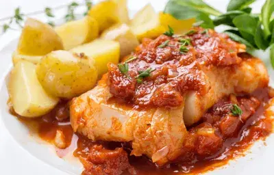Bacalao con papas Bacalao con papas