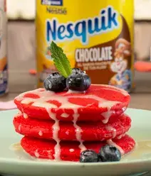 Pancakes de redvelvet Pancakes de redvelvet