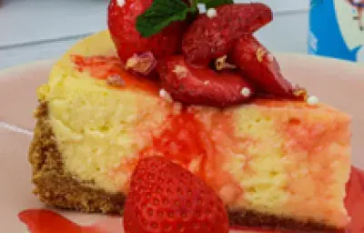 Cheesecake de fresa