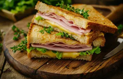 Emparedaditos lechuga, jamón pavo y Queso | Recetas Nestlé