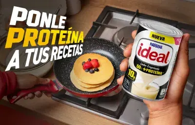 Banner Ponle Proteína a tus Recetas con IDEAL®