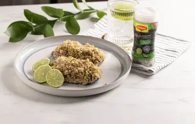 Salmón Crocante al limón