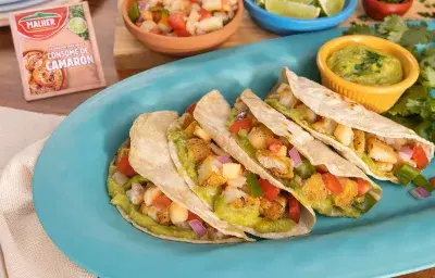 Tacos de pescado hawaianos Tacos de pescado hawaianos
