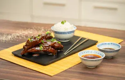 Costillas agridulces estilo chino