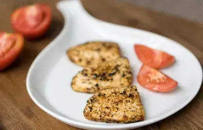 Tilapia Chipotle con Tomate Asado en Freidora de Aire