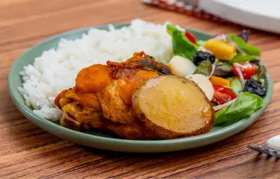 Bolsillos de pollo al achiote Sabor y Color