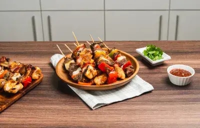 Espetinhos brasileños- Brochetas a la Parrilla