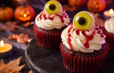 Cupcake Ojo Sangriento