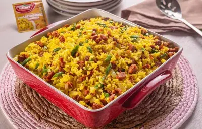 Arroz con Chorizo y Ejote