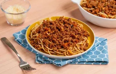Macarrones con carne