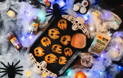 Papas Fantasmas en Air Fryer