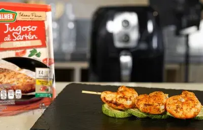 Pinchos de Pollo con Vegetales Pinchos de Pollo con Vegetales