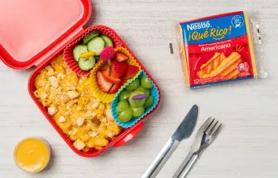 Pasta crunchy cheesy