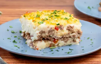 Pastel de Papa con Carne Molida Pastel de Papa con Carne Molida