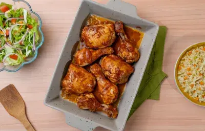 Pollo en Barbacoa Ricontodo El Salvador