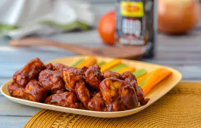 Boneless Wings en Salsa BBQ Boneless Wings en Salsa BBQ