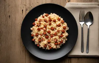 Arroz con Chorizo y Tocino