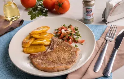 Chuleta de Cerdo a la Plancha Chuleta de Cerdo a la Plancha