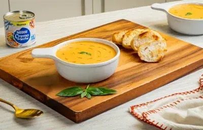Crema de Tomate y Albahaca