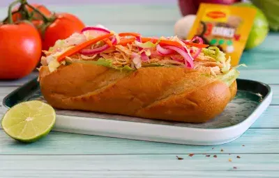 Panes con Pollo