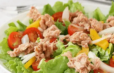 Ensalada de Atún con Vegetales