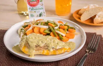 Pechugas de Pollo Rellenas de Queso Pechugas de Pollo Rellenas de Queso