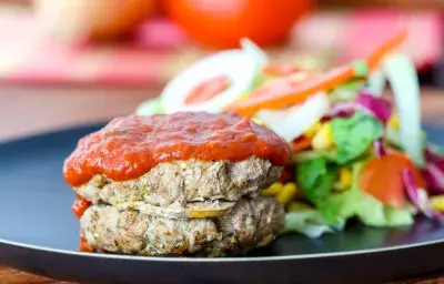 Carne Rellena de Hongos en Salsa