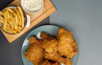 Pollo Frito con Cúrcuma