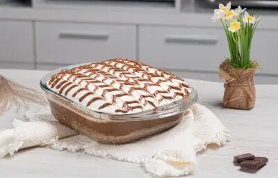 Tres leches con Crema Bariloche