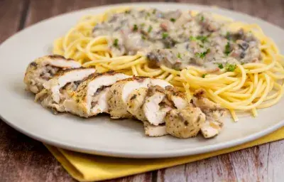 pechuga de pollo rellena de hongos pechuga de pollo rellena de hongos