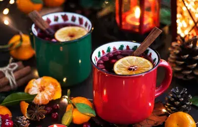 Ponche de Frutas Navideño