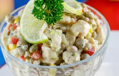 Ceviche pollo y guandú ®