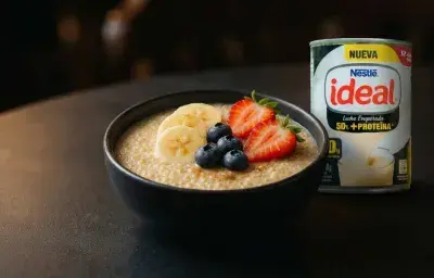 Quinoa dulce con evaporada