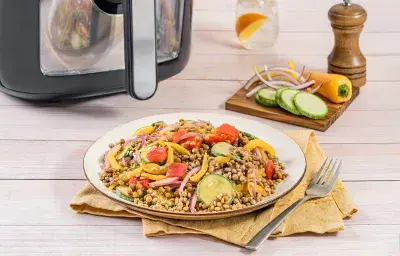 Guiso vegetariano mediterráneo Maggi con lentejas Guiso vegetariano mediterráneo Maggi con lentejas