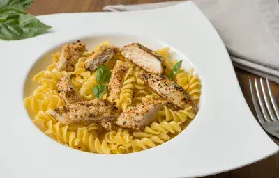 Pasta con Pollo | Air Fryer Pasta con Pollo | Air Fryer