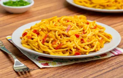 PASTA CREMOSA CON MAÍZ ASADO SABOR Y COLOR