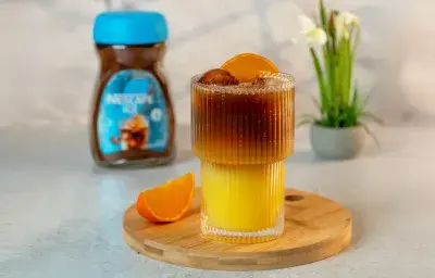 orange coffee
