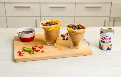 Crepes con Frutas