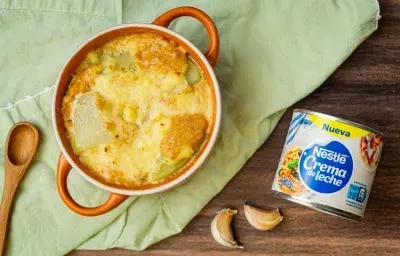 Chayotes Gratinados