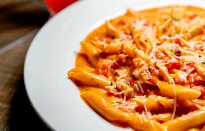 pasta en salsa rosada pasta en salsa rosada