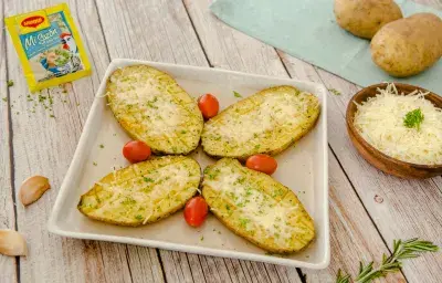 Papas con Mantequilla y Parmesano