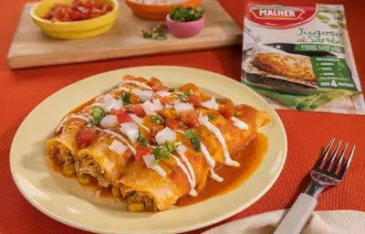 Enchiladas de Pollo