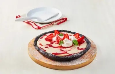 Pie de Fresa con Crema