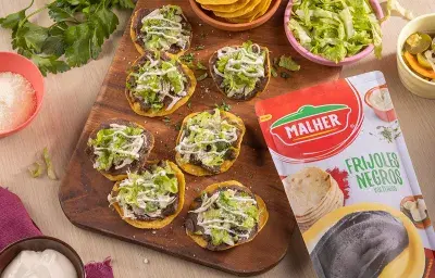 Tostaditas de Frijol