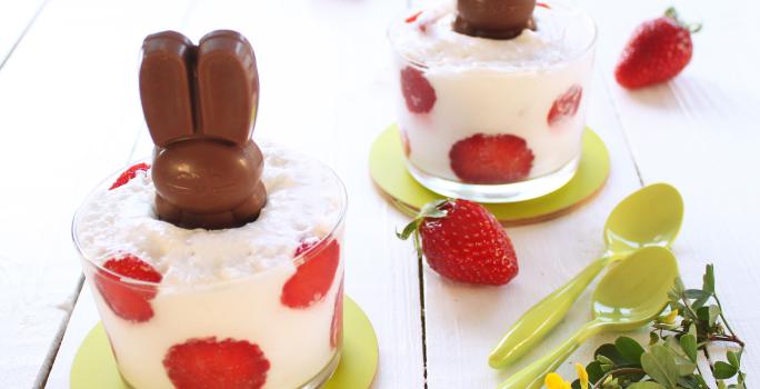 ESPUMA DE COCO CON KITKAT® BUNNY