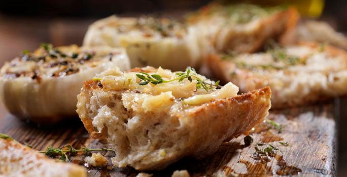 Pan de Ajo Rostizado