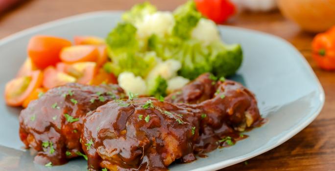 Muslos En Salsa De Tamarindo Y Kétchup Picante