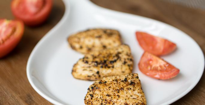 Tilapia Chipotle con Tomate Asado en Freidora de Aire