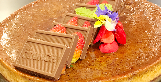 Flan de Chocolate CRUNCH®